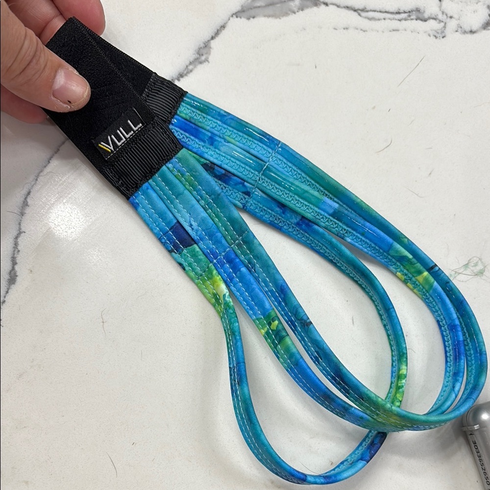 Vull Blue and Green headband from barbella box!